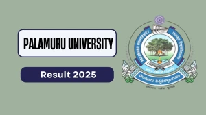 Palamuru University Result 2025 Declared at palamuruuniversity.com Direct Link to Download 6th Sem Result