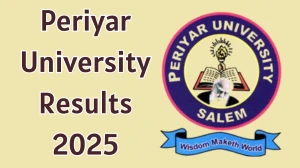Periyar University Result 2025 Released at periyaruniversity.ac.in Direct Link to Download UG and PG Course Result