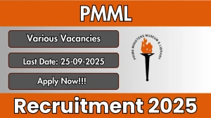 PMML Recruitment 2025 - Apply Offline for 05 Senior Science Educator, Technician and More Posts by Sep 25