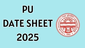 PU Date Sheet 2025 Announced For B.Voc @ puchd.ac.in Details Here