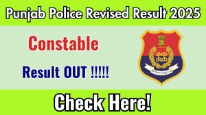 Punjab Police Constable Revised Result 2025 Out at punjabpolice.gov.in, Direct Link to Download Result PDF Here Punjab Police Constable Revised Result 2025 Out at punjabpolice.gov.in, Direct Link to Download Result PDF Here