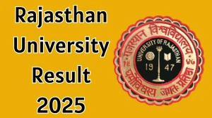 Rajasthan University Result 2025 Out at uniraj.ac.in Direct Link to Download Part-3 Result