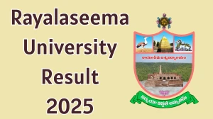 Rayalaseema University Result 2025 Declared at ruk.ac.in Direct Link to Download 2nd and 4th Semester Result