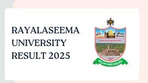 Rayalaseema University Result 2025 Out at ruk.ac.in Direct Link to Download 1st, 2nd, 3rd, 4th, 5th, 6th Sem Result