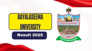 Rayalaseema University Result 2025 Out at ruk.ac.in Direct Link to Download 2nd and 4th Sem Result