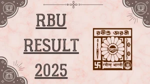 RBU Result 2025 Out at rbu.ac.in Direct Link to Download 2nd and 4th Semester Result