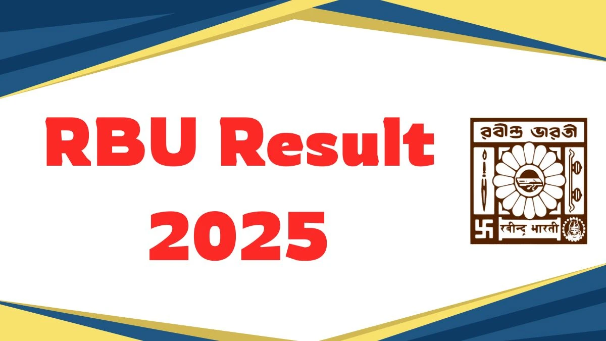 RBU Result 2025 Out at rbu.ac.in Direct Link to Download 4th Semester Result