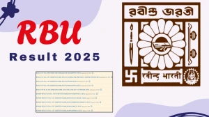 RBU Result 2025 Released at rbu.ac.in Direct Link to Download 1st, 2nd and 4th Semester Result