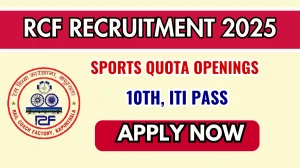 RCF Sports Quota Recruitment 2025 - Apply Offline for 23 Posts by Sep 29