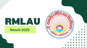 RMLAU Result 2025 Out at rmlauexams.in Direct Link to Download Part 2 Result
