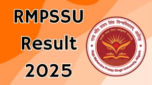 RMPSSU Result 2025 Declared at rmpssu.ac.in Direct Link to Download Second Semester Result