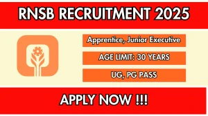 RNSB Recruitment 2025 - Apply Online for Apprentice, Junior Executive Posts