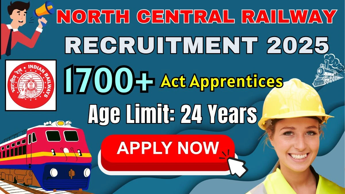 RRC NCR Act Apprentices Recruitment 2025 - Apply Online for 1763 Posts by Oct 17