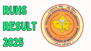 RUHS Result 2025 Out at ruhsraj.org Direct Link to Download 1st to 7th Semester Result