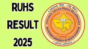 RUHS Result 2025 Released at ruhsraj.org Direct Link to Download Re-Evaluation Result