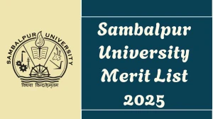 Sambalpur University Merit List 2025 Out at suniv.ac.in Direct Link to Download M.Sc Merit List