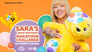 Sara Cox Takes on Children in Need Challenge 2025: 135-Mile Marathon Challenge