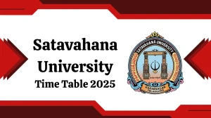 Satavahana University Time Table 2025 Announced @ satavahana.ac.in Details Here Satavahana University Time Table 2025 Announced @ satavahana.ac.in Details Here