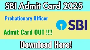 SBI PO Mains Admit Card 2025 OUT Download Link sbi.co.in SBI PO Mains Admit Card 2025 OUT Download Link sbi.co.in
