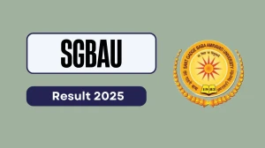 SGBAU Result 2025 Out at sgbau.ucanapply.com Direct Link to Download 1st, 2nd Semester Result