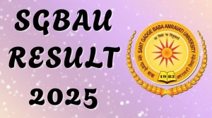 SGBAU Result 2025 Out at sgbau.ucanapply.com Direct Link to Download 1st and 2nd Semester Result