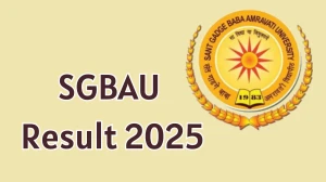 SGBAU Result 2025 Released at sgbau.ucanapply.com Direct Link to Download 1st, 2nd, 4th Sem Result