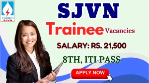 SJVN Workman Trainee Recruitment 2025 - Apply Online for 87 Posts by Oct 13