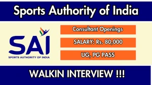 Sports Authority of India Consultant Recruitment 2025 – Walk in Sports Authority of India Consultant Recruitment 2025 – Walk in