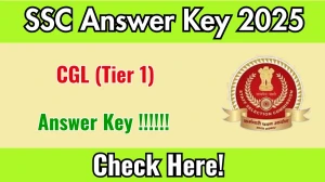 SSC CGL Tier 1 Answer Key 2025 – Download PDF from ssc.gov.in SSC CGL Tier 1 Answer Key 2025 – Download PDF from ssc.gov.in