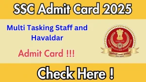 SSC MTS Admit Card 2025 – Download at ssc.gov.in SSC MTS Admit Card 2025 – Download at ssc.gov.in