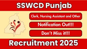 SSWCD Punjab Recruitment 2025 - Apply Offline for 03 Clerk, Nursing Assistant and Other Posts