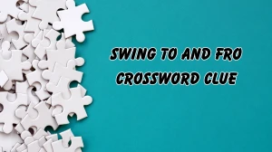 Swing to and fro Crossword Clue Irish Daily Mail Quick 4 letters Answer