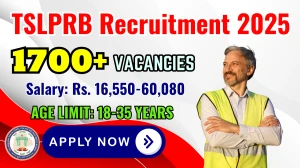 TSLPRB TSRTC Recruitment 2025 - Apply Online for 1743 Driver, Shramiks Posts by Oct 28