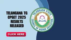Telangana TG CPGET 2025 Results Released – Download Rank Card at cpget.tgche.ac.in