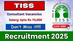 TISS Consultant Recruitment 2025 - Apply Online for 06 Posts by Sep 27