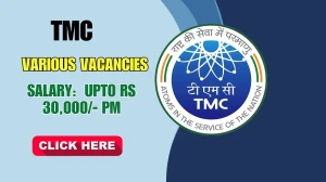 TMC Recruitment 2025 – Walk in for 08 Housekeeping Supervisor, Cook and Other Posts