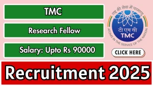 TMC Research Fellow Recruitment 2025 – Walk in