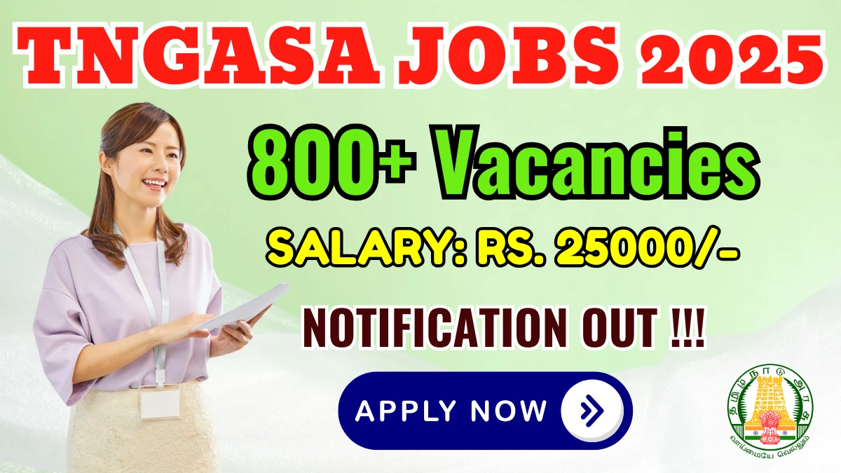 TN Govt Arts and Science College Guest Lecturer Recruitment 2025 - Apply Online for 881 Posts