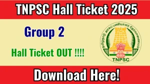 TNPSC Group 2 Prelims Hall Ticket 2025 Available for Download TNPSC Group 2 Prelims Hall Ticket 2025 Available for Download