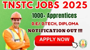 TNSTC Apprentices Recruitment 2025 - Apply Online for 1588 Posts TNSTC Apprentices Recruitment 2025 - Apply Online for 1588 Posts