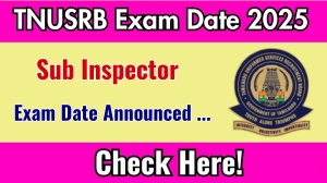 TNUSRB Sub Inspector Exam Date 2025 Announced for 1299 Posts – Check Details at tnusrb.tn.gov.in TNUSRB Sub Inspector Exam Date 2025 Announced for 1299 Posts – Check Details at tnusrb.tn.gov.in
