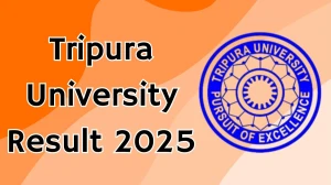 Tripura University Result 2025 Out at tripurauniv.ac.in Direct Link to Download 2nd Sem Result