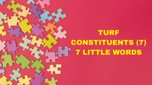 Turf constituents 7 Little Words 7 letters Answer