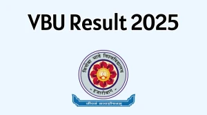 VBU Result 2025 Out at vbu.ac.in Direct Link to Download 1st Semester Result