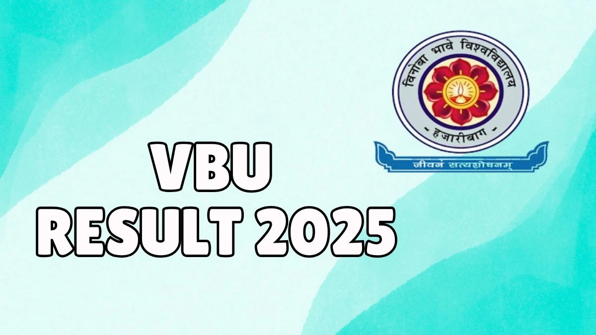 VBU Result 2025 Released at vbu.ac.in Direct Link to Download 1st, 3rd, 4th, 5th Sem Result