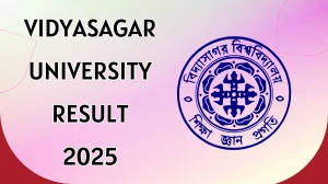 Vidyasagar University Result 2025 Released at vidyasagar.ac.in Direct Link to Download 6th Semester Result