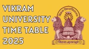 Vikram University Time Table 2025 Announced For UG Course @ vikramuniv.ac.in Details Here