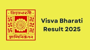 Visva Bharati Result 2025 Out at visvabharati.ac.in Direct Link to Download PG Course Result Visva Bharati Result 2025 Out at visvabharati.ac.in Direct Link to Download PG Course Result