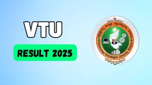 VTU Result 2025 Released at vtu.ac.in Direct Link to Download 1st, 3rd Sem Result