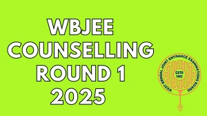 WBJEE Counselling 2025: Round 1 Registration and Choice Filling Process